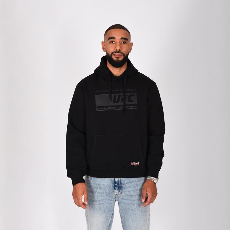 UFC OFFICIAL LOGO hoodie-BLACK